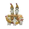 Fortune Whimsical Cat Sandy Tempura Shrimp Blind Box Models For Creative Playtime Fun