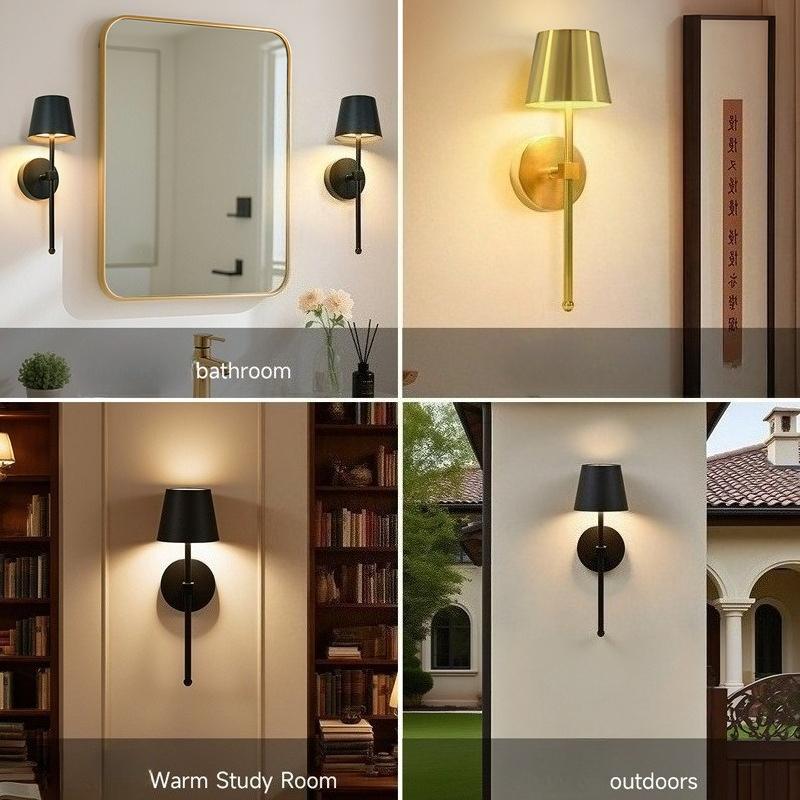 New LED Recharge Wall Lamp Simple Removable Wireless Wall Decor for Bedroom Bedside Decoration Atmospheric Wall Lights