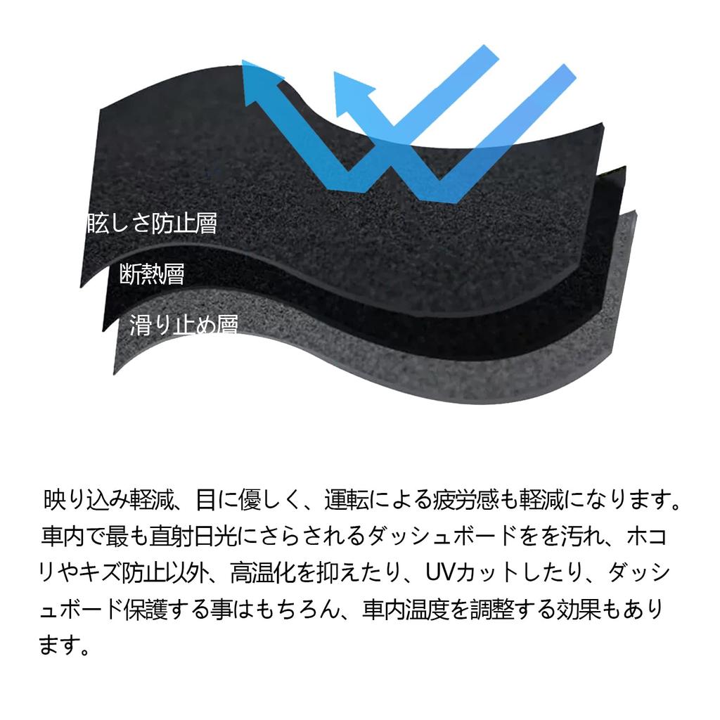 YOFAMO Toyota New 90 Series Dashboard Car Dashboard Toyota Noah 90 Voxy 90 2022 Dash Sun Dashboard Interior Accessories Black Voxy/Noah Mat, Cover,