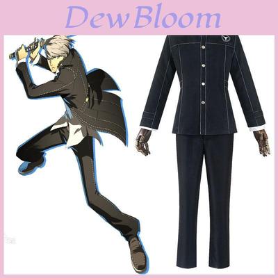 Persona 4 Gold Edition Kostium Cosplay Narokami Yuu Wykwintny i Oddychający Design Dla Fanów Anime
