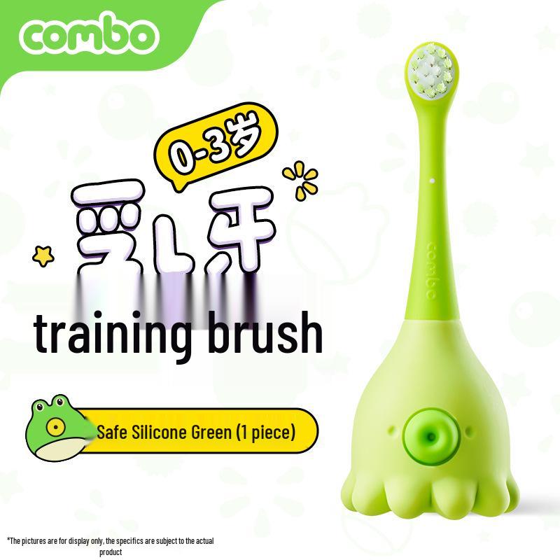 Infant & Toddler Soft Bristle Toothbrush for Ages 0-6 - Training Deciduous Teeth Cleaning