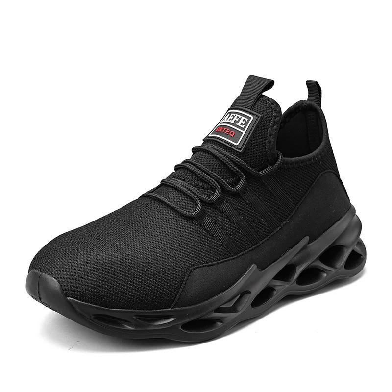 

Мода Мода Мужская Повседневная Обувь Дышащая Плоская Мужская Обувь для Ходьбы Спортивные Кроссовки для Бега Легкая Спортивная Обувь из Сетки 40 чёрный