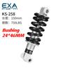 Amortiguador de Resorte 150mm 160mm 155mm Exa Form Mtb Suspensión Trasera de Muelle Amortiguador de Compresión Para Patinete Bicicleta Eléctrica de Montaña
