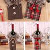 Party Supplies Colorful Champagne Package Wine Bottle Cover Christmas Gift Dinner Table Decor