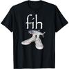 JVDRRY Fih Shoes Fish Funny Misspelled Fish Meme Fih Calling Humor T-Shirt