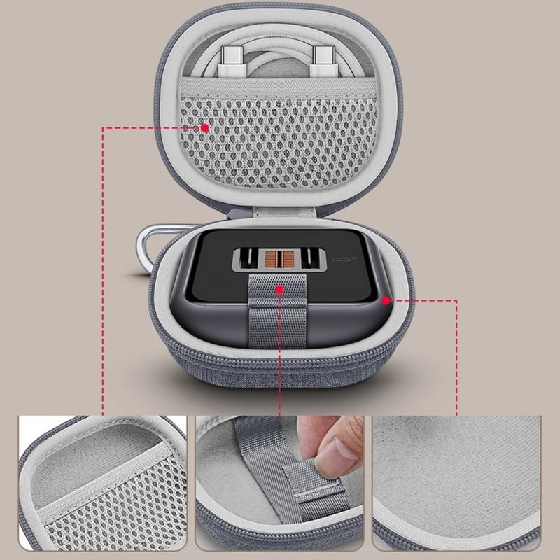 Compact Storage Bag Case With Double Fabric Option For Dedicated Shaver Impact Resistant Protections Easy Carry