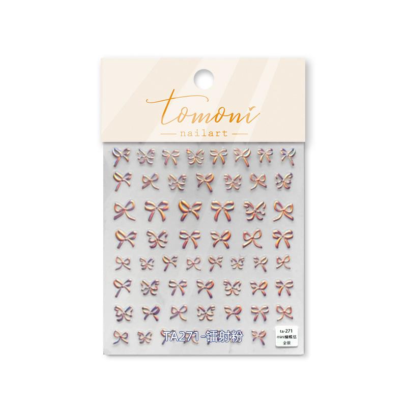 Рельефные наклейки-бантики для ногтей. Изготовление своими руками креативных декоративных — фото 8