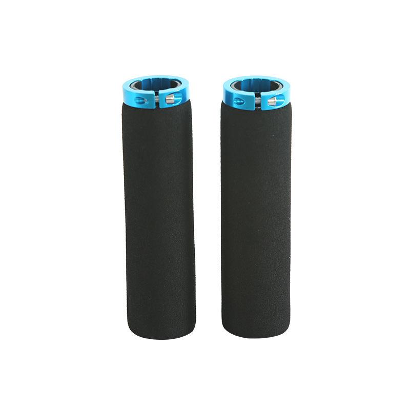 Bicycle Sponge Handle Cover, Unilateral Bilateral Locking Mountain Bike Grip, Non-slip Sweat-absorbing Foam Handle Gloves