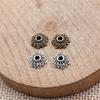 Multi Color Swirl Flower Bead Caps Spacer Beads For Jewelry Making Components