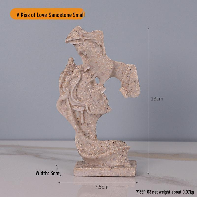 

Мини Абстрактная Полимерная Фигурка для Дома и Декора Холла As shown