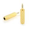 B03C Headphone Adapter 1/8 to 1/4 Audios Adapter for Professional Audios Gear 1pc/3pc