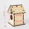 Parrot Cage House Cage Nesting Box Nest Cage Standing Hideouts Supplies DIY Bird Outdoor Nesting Box for Bird Parrot