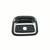 For Jeep Grand Cherokee 2014 2015 2016 2017 2018 ABS Carbon Fiber  Front Storage Glove Box Handle Cover Trim 2PCS