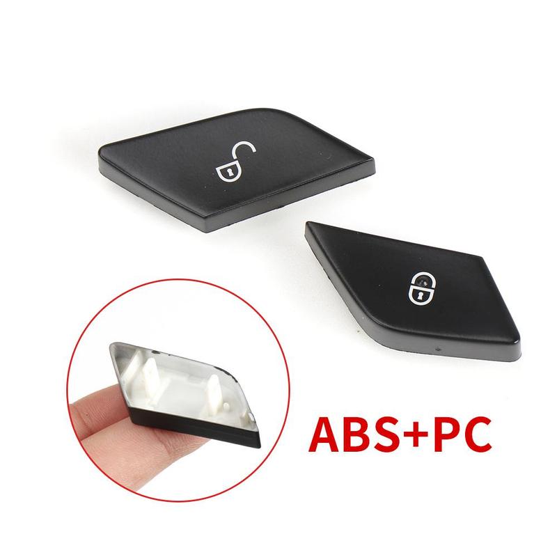 W205 W253 Car Front Door Lock Switch Button Level Central Lock Switch Cover For Mercedes  Benz C E GLC Class W213