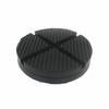 Car Cross Slotted Frame Rail  Floor Jack Disk Pad Adapter for Pinch Weld JACKPAD