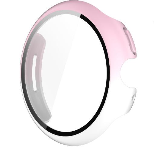 Case+Glass for Google Pixel Watch 3 45mm 41mm PC All-around Bumper Anti-scratch Protective Cover + Screen Protector Accessories