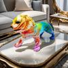 Lion Figurine Decorative Animal Ornament Glossy for Office