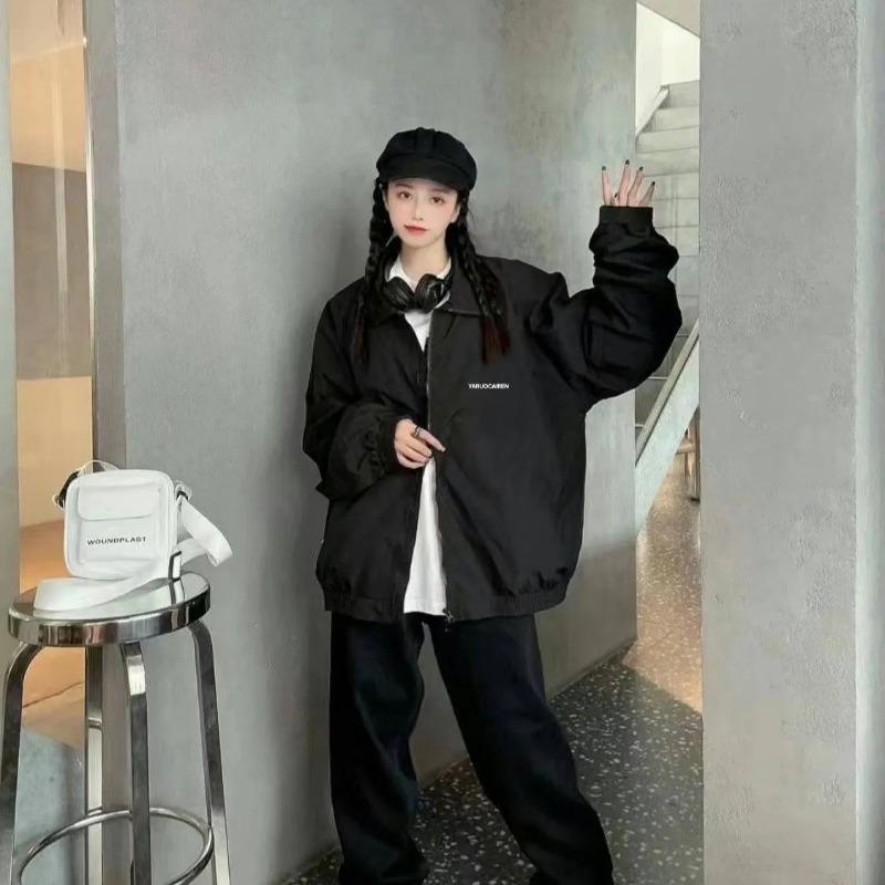 Jacket Workwear Spring and Autumn Waterproof New Men's Stand Collar Spring and Summer Thin Loose Jacket