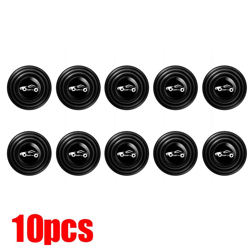 5/30Pcs Car Door Anti-Collision Pad Sound Insulation And Shock-Absorbing Gasket Decoration Sticker Car Truck Parts Accessories