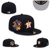 Baseball Cap New Letter Embroidery Fully Enclosed Cap New York Yankees Cap Non-Adjustable Size Hat