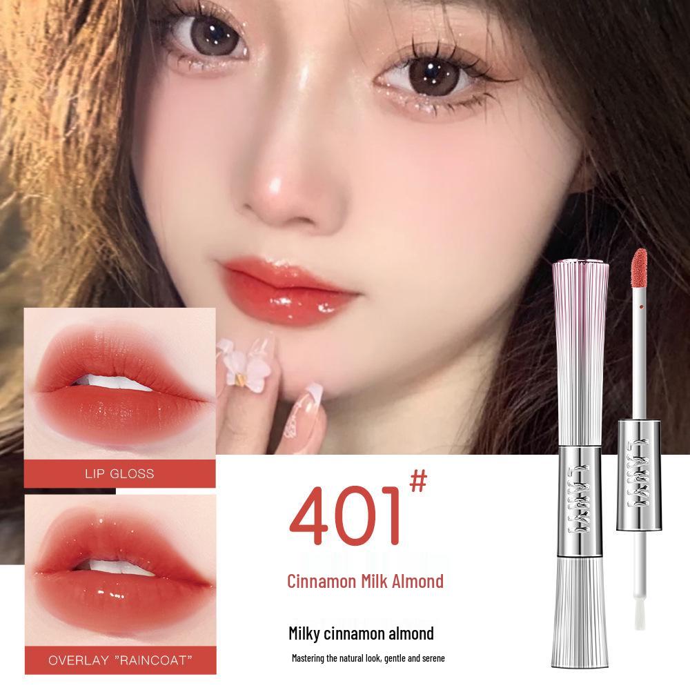 Lan Yi Essence Waterproof Lip Gloss - Non-Fading, Non-Stick, Celebrity-Favored Lip Protection.