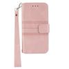 For Samsung Galaxy S25+ Case Wallet Skin-Touch Leather Imprinted Phone Cover