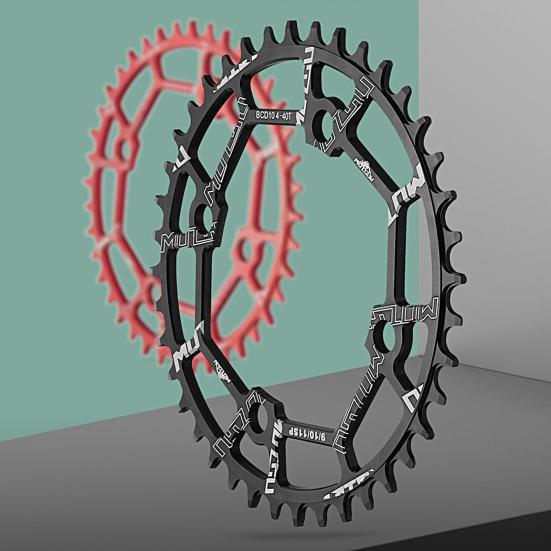 40T/42T/44T/46T/48T/50T/52T Metal Chainring Anodizing High Strength 104BCD Positive Negative Tooth Bicycle Chainwheel Bicycle