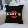 Classic Cocktail M-Martini Racing Personalized Pillow Cover Kids Bedroom Wild Party Decor Pillowcase Kid Birthday Shower Gift