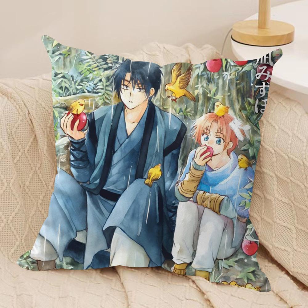 Y-Yona Of The Dawn Cushion Cover Soft Plush Double-Sided Decorative Pillow Cover Cozy Sofa Cushion Case Living Room Home Gift