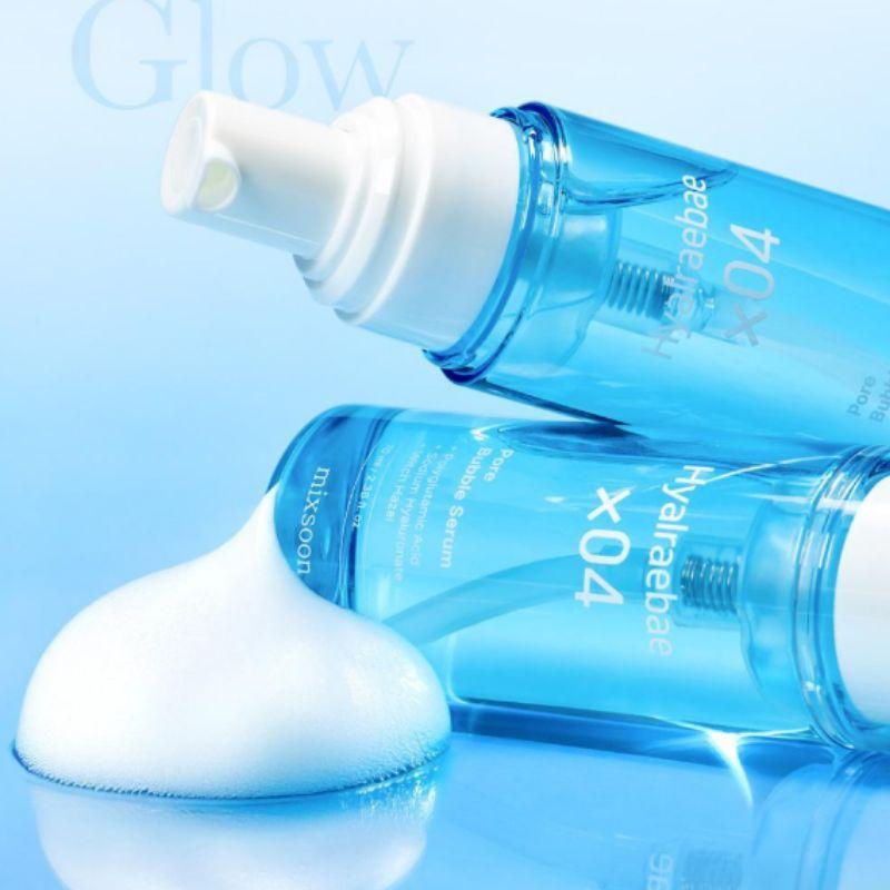 mixsoon Hyalraebae Pore Bubble Serum 70ml Hydrating Korean Facial Serum for Pore Care & Smooth Glass Skin