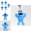 Adorable Sesame Street Cookie Monster Soft Plush Ornament Dolls For Kids Gifts