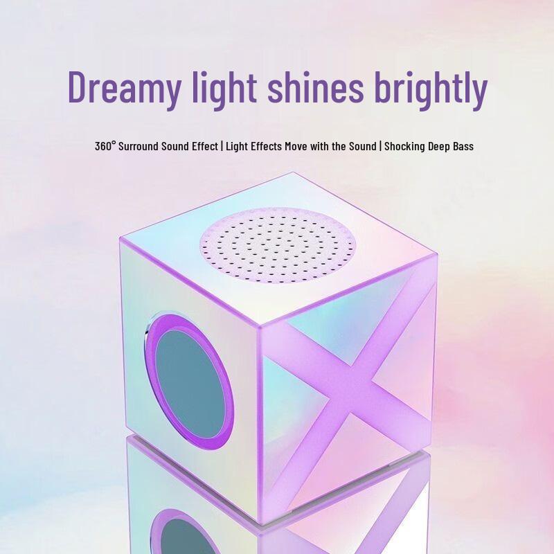 

Bluetooth Wireless Mini Speaker with Subwoofer D28 - High Volume for Home and Outdoor Use