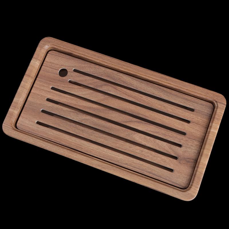 

Melamine Walnut Wood Grain Rectangular Serving Set