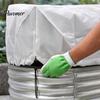 Heavy Duty Plant Frost Blanket Winter Protection Cover for Raised Garden Bed, with Aluminum Liner, Drawstring Closure, Reusable Freeze Insulation 4 x