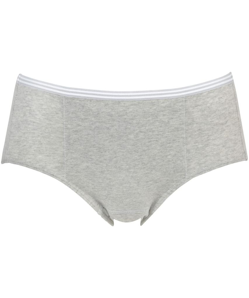 Junior sanitary shorts Wing Teen product with Compatible with napkins with wings For sanitary wear Regular length RJ6340 Girls GY [Wing/Wacoal]