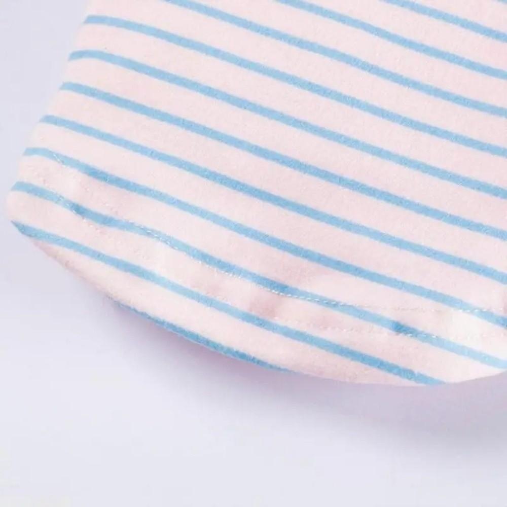 Comfortable Puppy Striped Pullovers Warm Pet Vest Dog Base Coat Dog Sweater  Winter