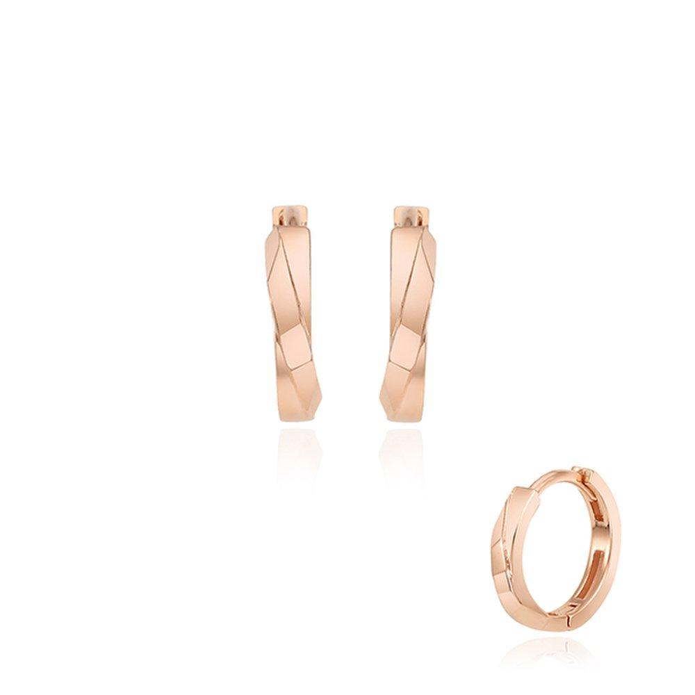 [Stonehenge] Silver One-Touch Earrings Sc1414