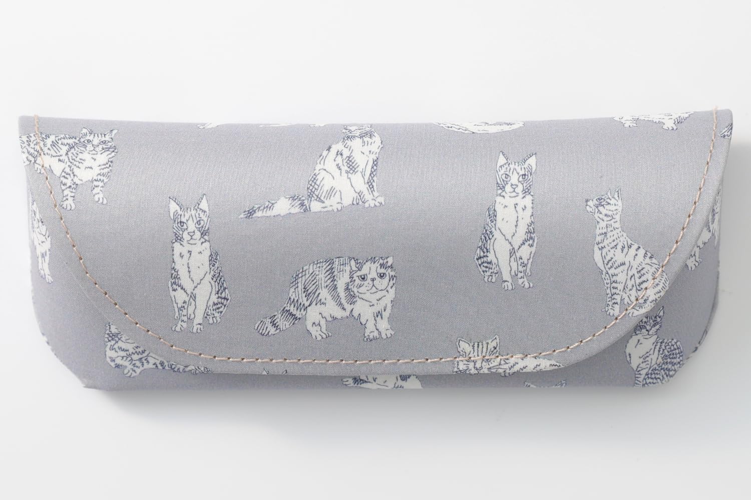 

DDintex FLORET LONDON Футляр для очков Легкий 16 x 6 x см 02, Мяо, Серый, 3.5 [Принт Liberty]