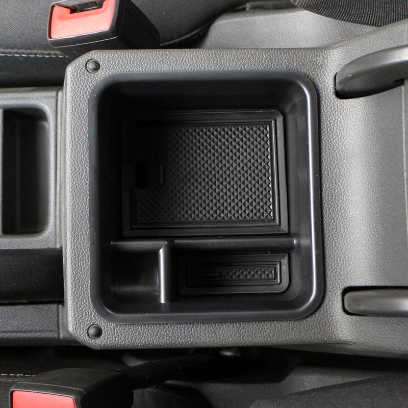 ABS Car Armrest Storage Box for Volkswagen VW Tcross T-Cross 2018 - 2024 Tray Container Organizer Car Accessories