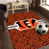 Bengals Team Logo Artwork Rug Office Carpet Non-Slip Mat, Chair Rug Floor Covering for Gaming, Bedroom, Living Room , Home Decor Christmas Gift