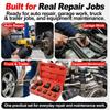 Socket Adapter Set, 8PCS Impact Socket Adapter and Reducer Set, Drive Adapter Set for 1/4 3/8 3/4 1 Inch Drive Sizes, Step Up and Step Down Adapter