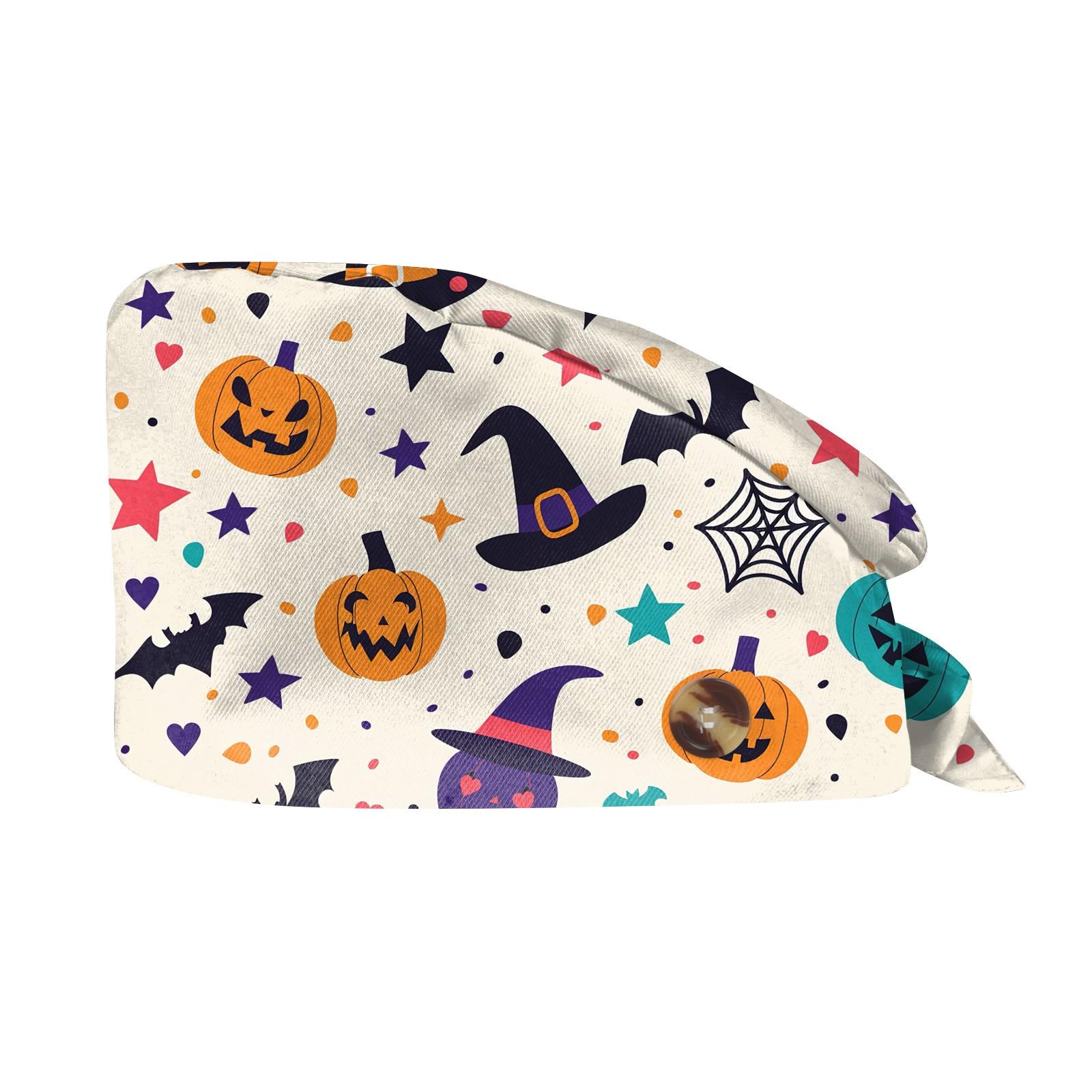 

Модная шляпа для работы на Хэллоуин с принтом Повседневная кепка с сумкой One Size