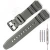 Uhrenarmband für Casio AQ-S810W AE1200WH SGW300 400 500 W-800H Herren Wasserdicht Natürliches Harz Ersatz Dornschließe Armband