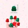3.5*5CM Mini Knitted Hat Mini Doll Hat Wool Hat Christmas Tree Ornaments Home Party Gift 2025 DIY Arts and Crafts Supplies
