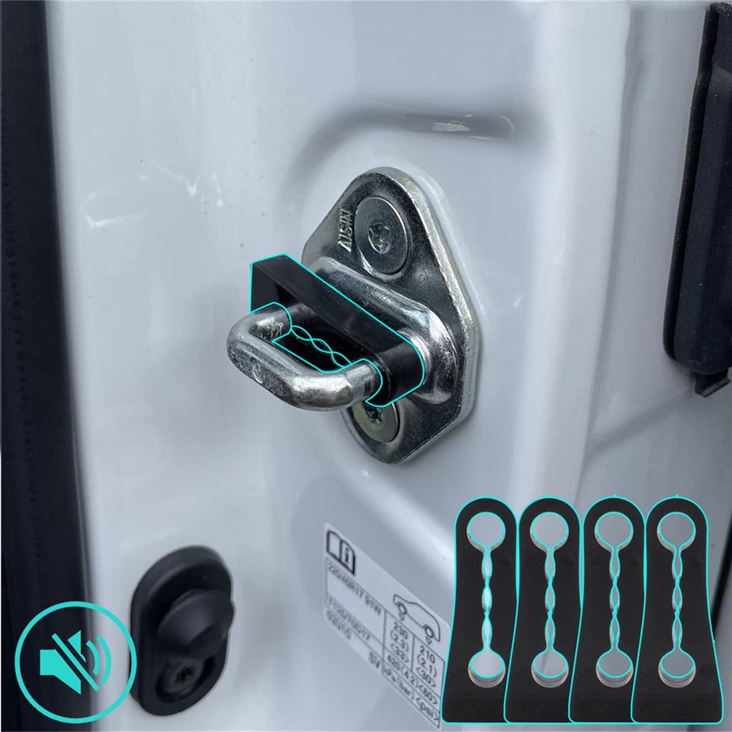 XUKEY 4 Door Sound Insulation Shock Absorber Toyota Camry XV30 XV40 XV50 XV70 Land