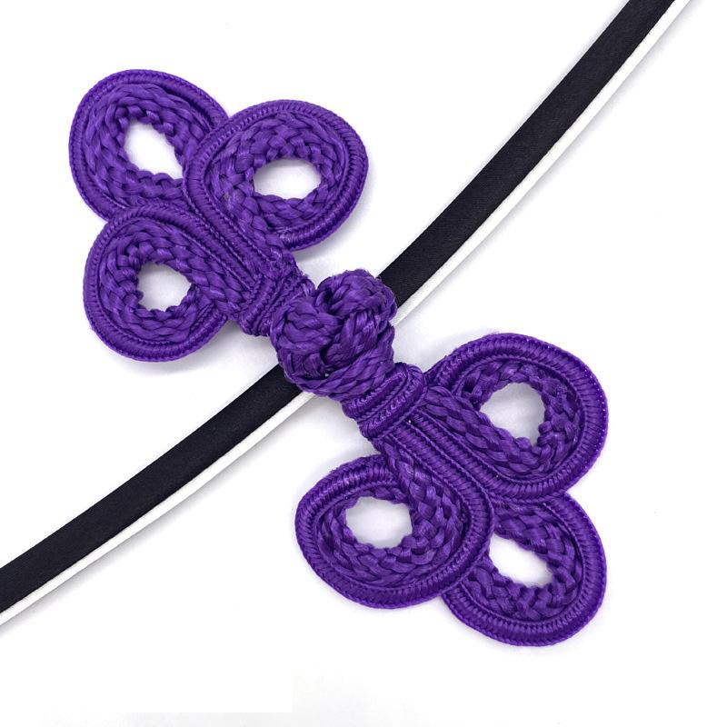 Handgefertigte chinesische Froschverschluss-Knöpfe Knotenverschluss für Cheongsam Tang-Anzug Vintage DIY Nähen Handarbeit Dekorative Knöpfe