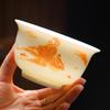 Dehua Ceramic Anti-Scald Gaiwan Teacup
