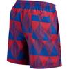 Nike FC Barcelona Flow Logo Embroidered Pattern Lace-Up Loose Straight-Leg Sports Shorts Men Shorts Noble-Red FB2242-620