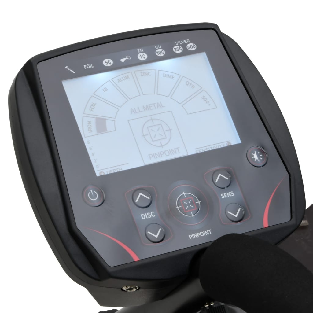 Metal Detector with 20 cm Detection Depth and LCD Display