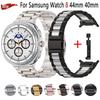 Strap for Samsung Galaxy Watch 8-7 Ultra 47mm Metal Stainless Steel Bracelet Watchband For Galaxy Watch 8-8 Classic 40/44mm 46mm